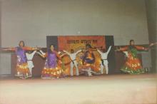 A dance performance being staged at Bharat Utsav, 1999