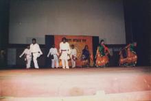 A dance performance being staged at Bharat Utsav, 1999