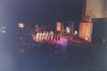 A dance performance being staged, 1999