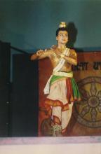 A dancer in action at Bharat Utsav, 1999