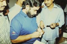 At Bharat Utsav, 1999