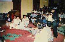 At the Central Lecture Theatre, 1999