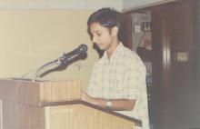 At Bharat Utsav, 1999