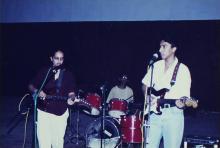 A performance by a group at Bharat Utsav, 1999