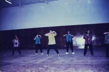 A dance group at Bharat Utsav, 1999