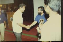A photograph taken during Bharat Utsav, 1999