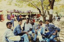 A group of boys at Bharat Utsav, 1999