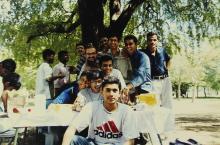 A group of boys at Bharat Utsav, 1999