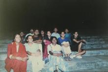 A group of individuals photographed at Bharat Utsav, 1999