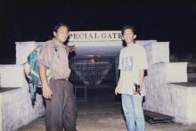 At the Open Air Theatre, 1999