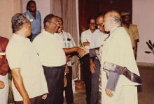 Dr. M. S. Swaminathan at the 31st Convocation, 1994
