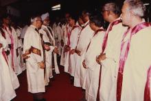 Dr, Manmohan Singh at the 31st Convocation, 1994