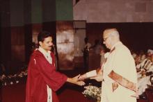 A photograph taken during the 31st Convocation of IIT Madras, 1994