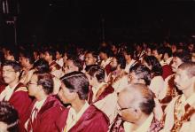 A sea of graduands at IIT Madras' 31st Convocation, 1994