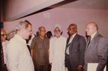 Distinguished guests and administrators of IIT Madras at the 31st Convocation, 1994