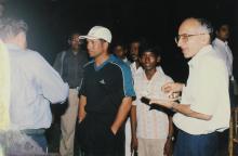 Sachin Tendulkar at IIT Madras, 2001