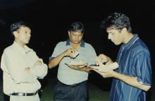 Rahul Dravid at IIT Madras, 2001