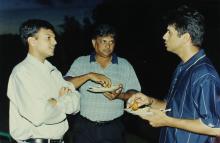 Rahul Dravid at IIT Madras, 2001