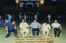 At IIT Madras' Chemplast Cricket Ground, 2001