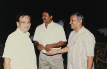 All smiles at IIT Madras, 2001