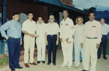 At the Chemplast Cricket Ground in IIT Madras, 2001