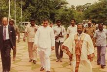 Mr. Arif Mohammed Khan at IIT Madras, 1990