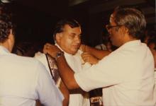Mr. Arif Mohammed Khan at the 27th Convocation, 1990