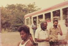 A photograph taken before the 22nd Inter-IIT Sports Meet, 1985