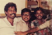 A photograph taken on a train, 1985