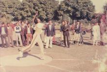 At the 22nd Inter-IIT Sports Meet, 1985