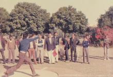 At the 22nd Inter-IIT Sports Meet, 1985