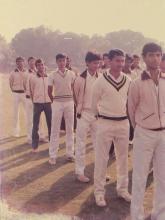 The IIT Madras cricket team at IIT Delhi, 1985