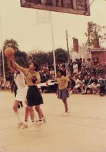 The IIT Madras women's basketball team, 1985