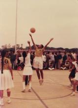 IIT Madras wins the tip-off during the 22nd Inter-IIT Sports Meet, 1985