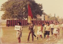 Team IIT Madras at the 22nd Inter-IIT Sports Meet, 1985
