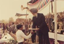 A photograph taken during the 22nd Inter-IIT Sports Meet, 1985