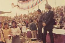 At the 22nd Inter-IIT Sports Meet, 1985