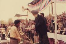 At the 22nd Inter-IIT Sports Meet, 1985