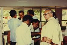 Prof. N. V. C. Swamy at the 29th Convocation, 1992