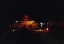 A photograph of the Gajendra Circle, 1992