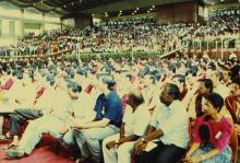 A photograph taken during the 29th Convocation of IIT Madras, 1992