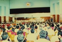At the 29th Convocation of IIT Madras, 1992