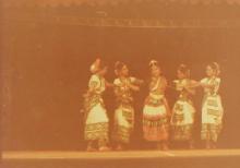 A dance performance being staged at IIT Madras
