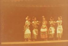 A dance performance being staged at IIT Madras