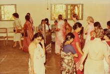 A photograph taken during an event at IIT Madras