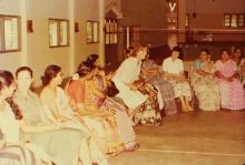 A photograph taken during an event at IIT Madras