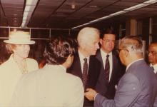 Richard von Weizsäcker at IIT Madras, 1991