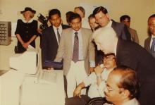 Richard von Weizsäcker at IIT Madras, 1991