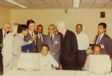 Richard von Weizsäcker at IIT Madras, 1991