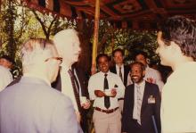 Richard von Weizsäcker at IIT Madras, 1991